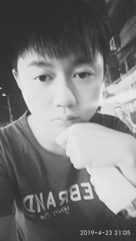 戴领的第一张照片--古田征婚网